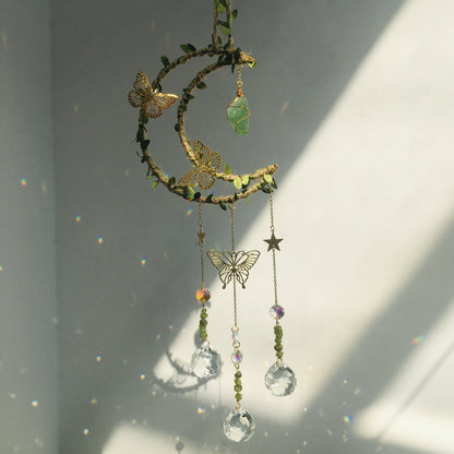 Natural Harmony Moon Wind Chime