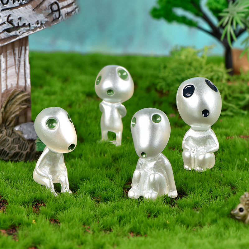 Kodama - Princess Mononoke - Glow in the Dark Figurines
