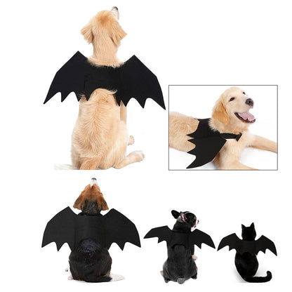 Pet Bat Wing Halloween Party Costumes Cat or Dog
