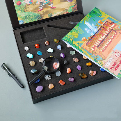 Crystal Educational Kit - 43 Kinds Of Mineral Specimens