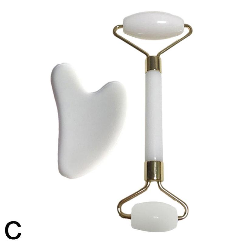 Rose Quartz Face Massage Roller