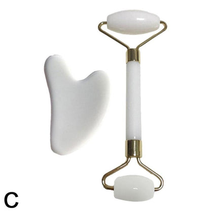 Rose Quartz Face Massage Roller