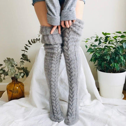 Woolen Knitted Lolita Socks