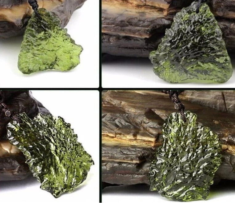 Lucky Moldavite Pendant