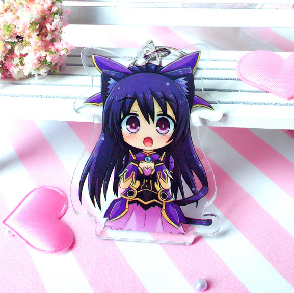Kawaii DATE A LIVE Acrylic Keychain Charm
