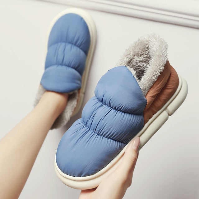 Waterproof Plush Slip-ons