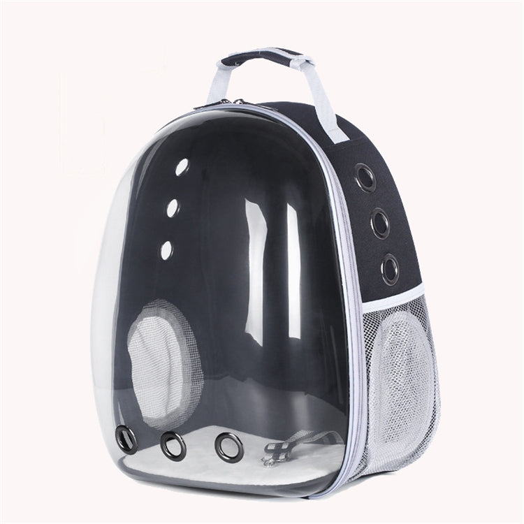 Panoramic Pet Adventure Backpack: Stylish, Spacious, and Transparent!