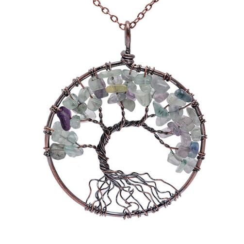 Tree of Life - Healing Crystal Necklace