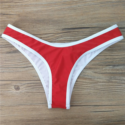 Dual Tone Vibe Women's 2 Color V Shape Bikini Bottoms