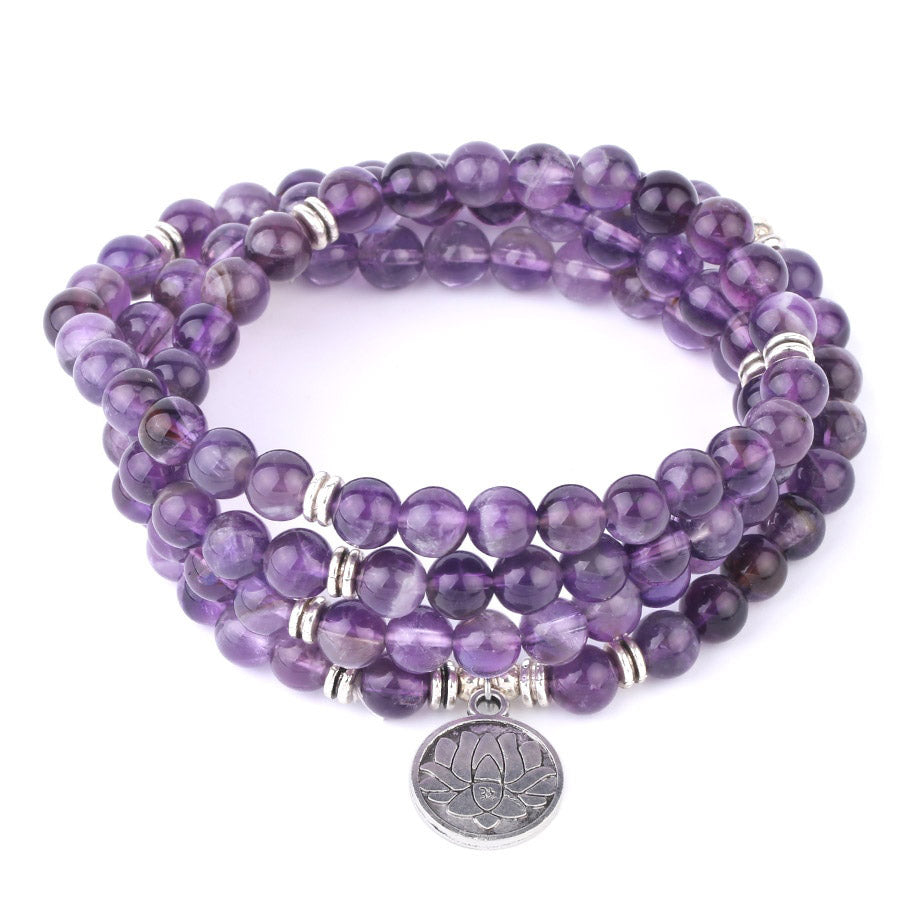 Natural Stone Yoga Healing Bracelet