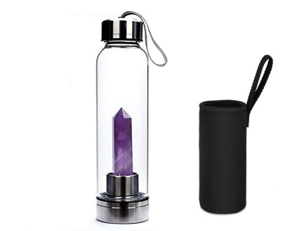 Crystal Chakra Healing Water Bottle