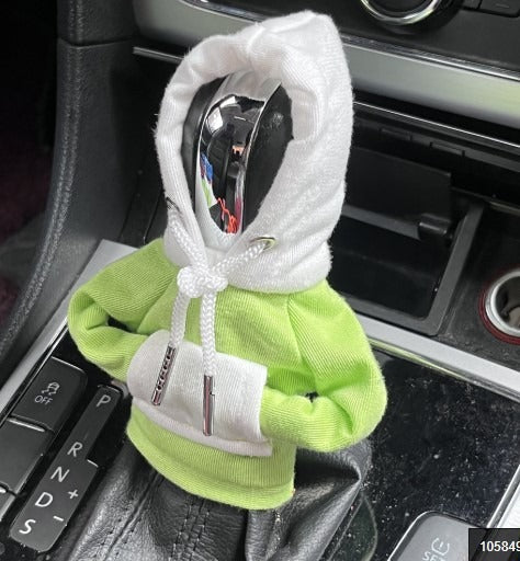 Shift Style: Car Gear Lever Hoodie Cover
