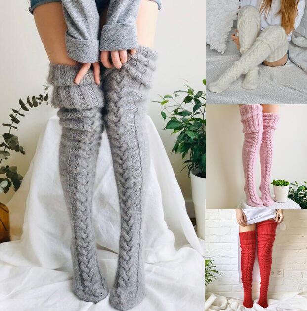 Woolen Knitted Lolita Socks