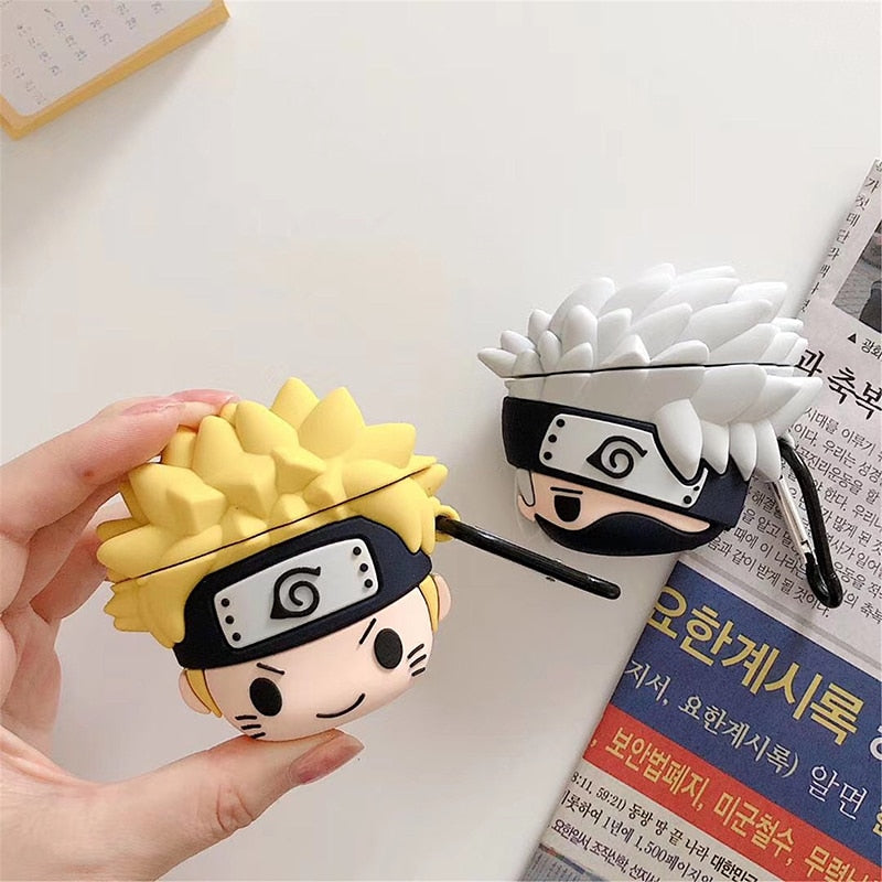 Hidden Leaf Air Pods Cases: Naruto & Kakashi Edition