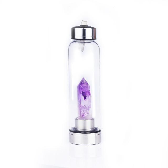 Crystal Chakra Healing Water Bottle