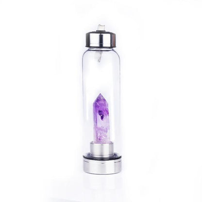 Crystal Chakra Healing Water Bottle