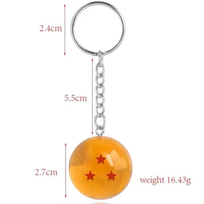 Dragon Ball Key Chain 1-7 Stars