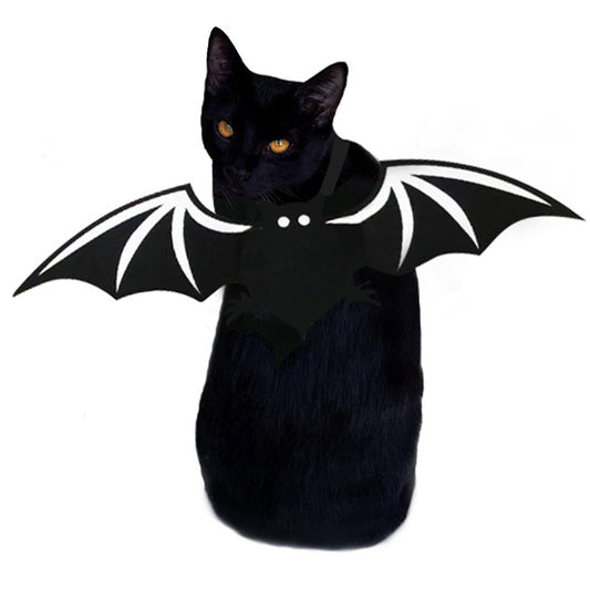 Halloween Pet Bat Wings: Creative Funny Costume for Cats and Dogs