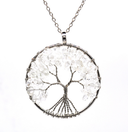 Tree of Life Pendant - Natural Healing Crystals