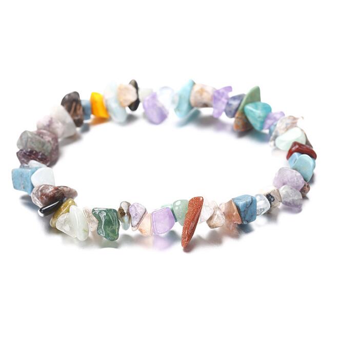 Raw Crystal and Stone Bracelets