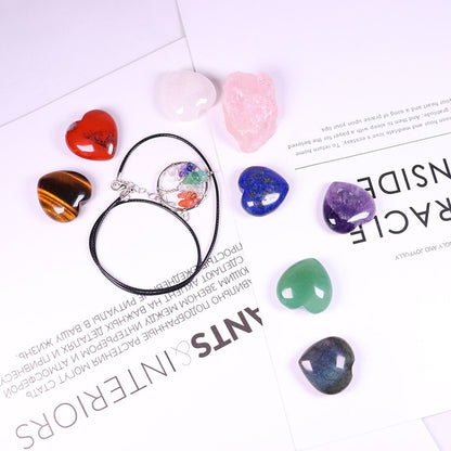 7 Crystal Hearts - Chakra Box