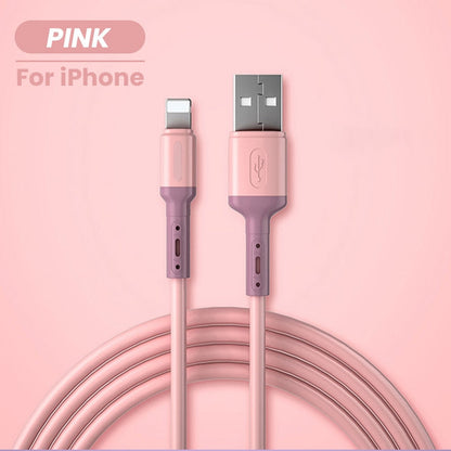 Lightning Fast Silicone Charger Cable