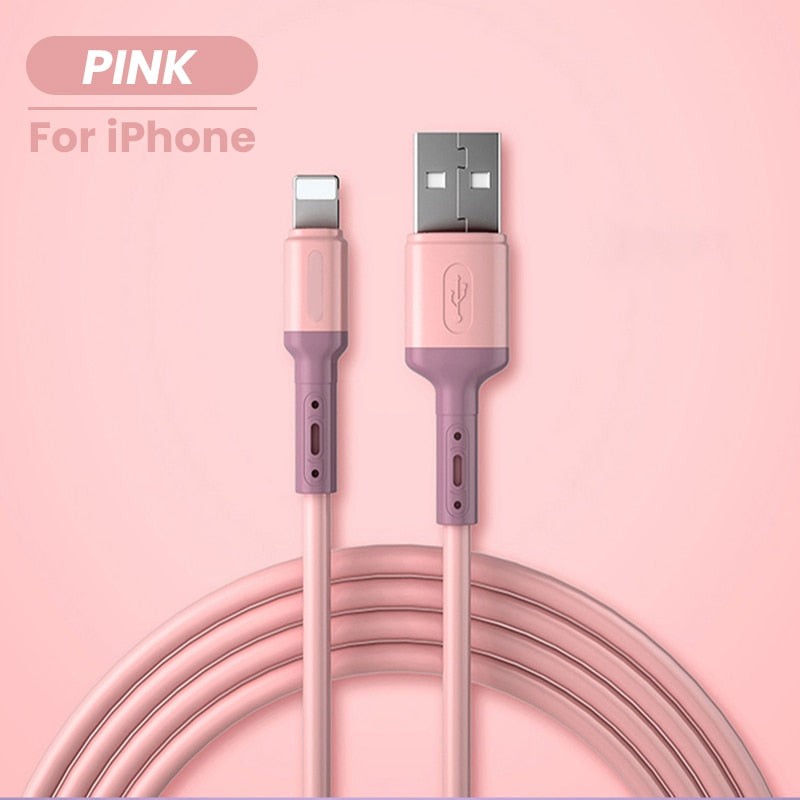 Lightning Fast Silicone Charger Cable