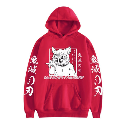 Shadowed Blade: Demon Slayer Chronicles Hoodie