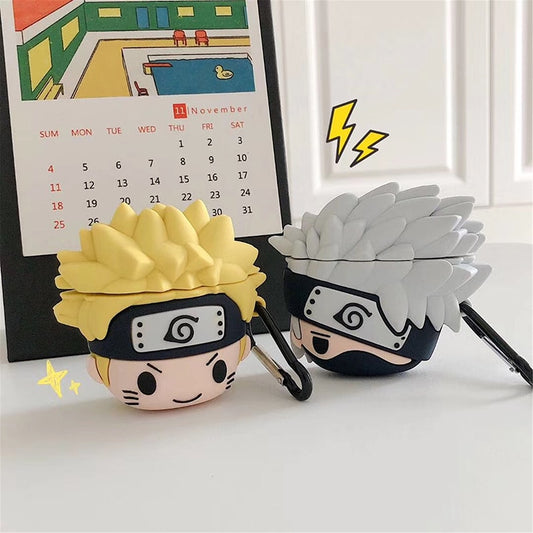 Hidden Leaf Air Pods Cases: Naruto & Kakashi Edition
