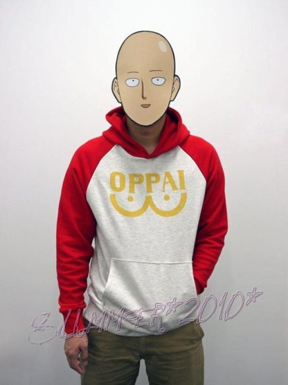 One Punch man Saitama Oppai Hoodie