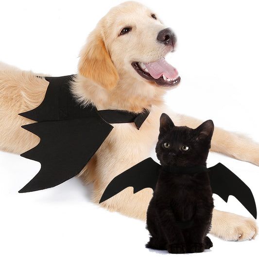 Pet Bat Wing Halloween Party Costumes Cat or Dog