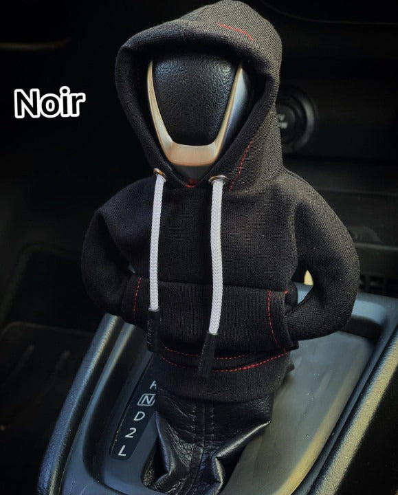 Shift Style: Car Gear Lever Hoodie Cover