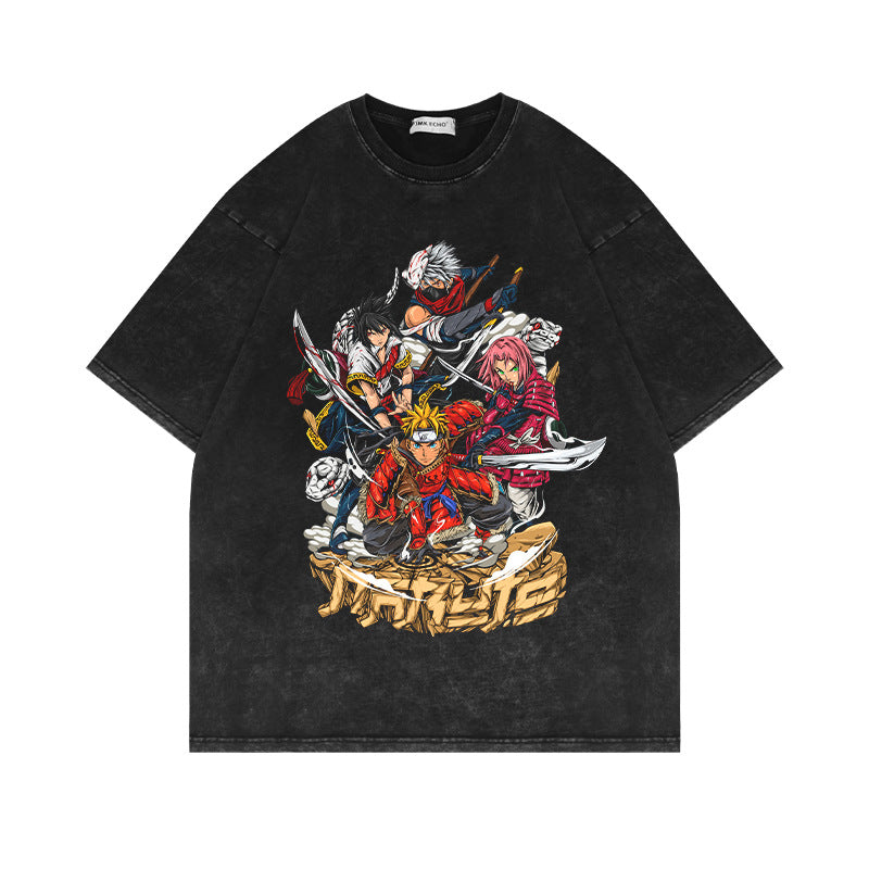 Heavyweight Cotton Naruto Tee's - Assorted Collection