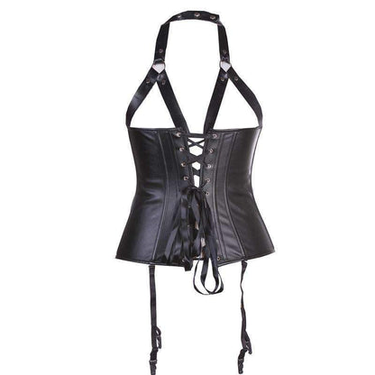 Black Buckled Corset
