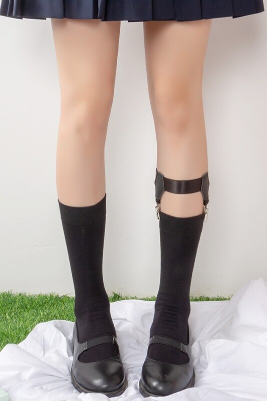 Agent Dark Girl Socks + Belt