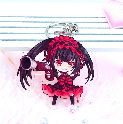 Kawaii DATE A LIVE Acrylic Keychain Charm