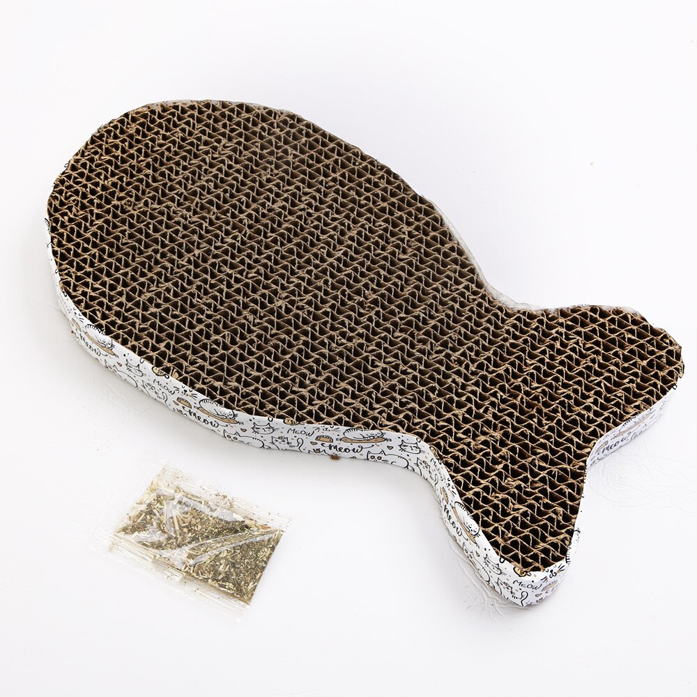Purrfect Scratch Cat Corrugated Scratching Pad