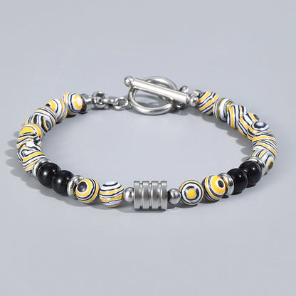 Tigers Eye Clasp Bracelet