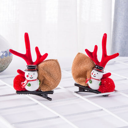 Reindeer Chic Hair Clip