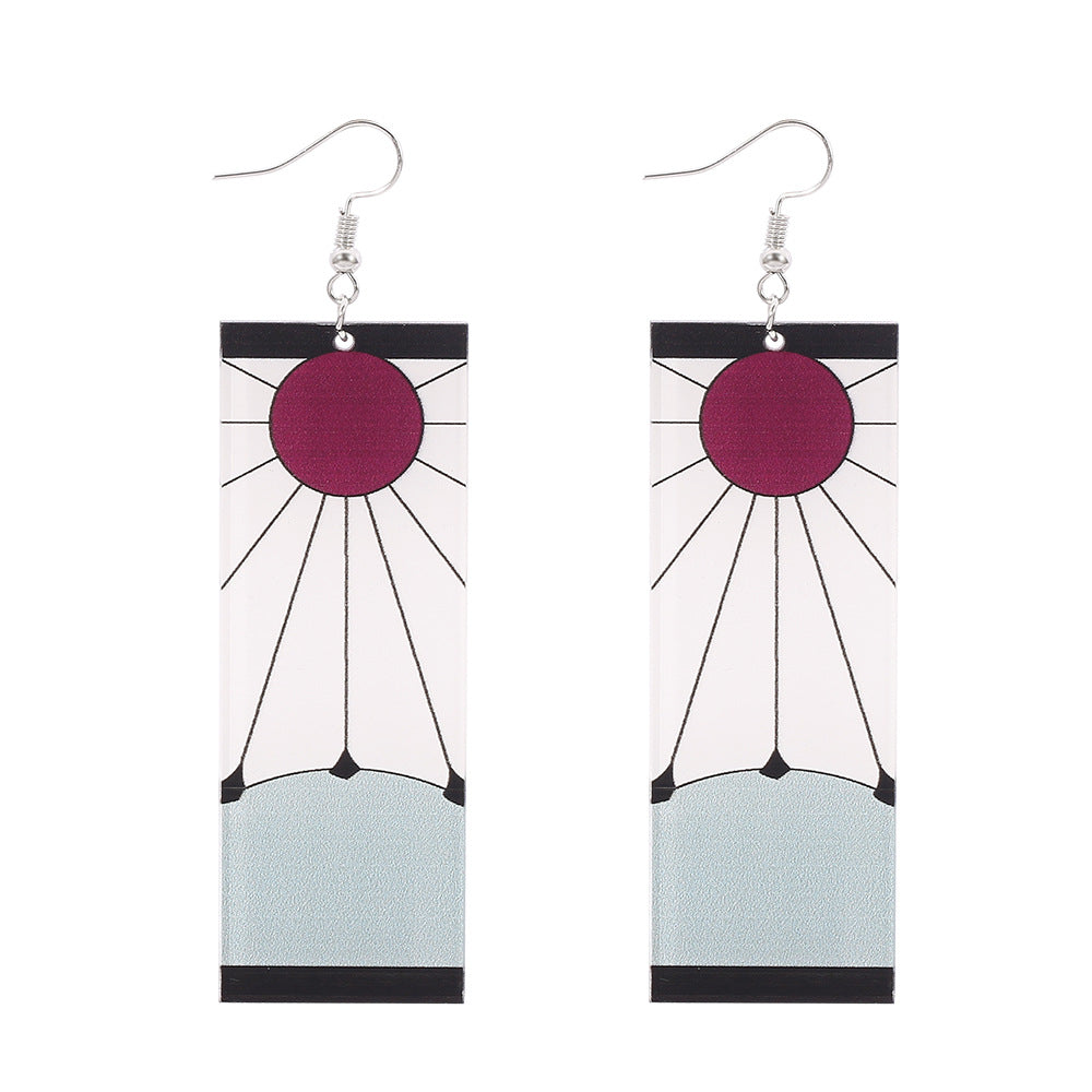 Tanjiro Demon Slayer Earrings