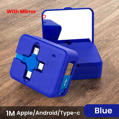 Retro 4 in 1 Retractable Turbo Charger