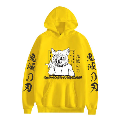 Shadowed Blade: Demon Slayer Chronicles Hoodie