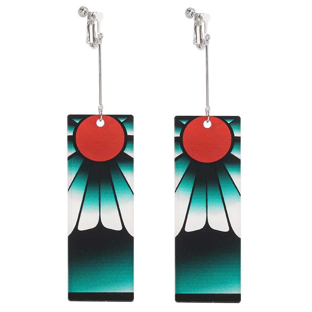Tanjiro Demon Slayer Earrings