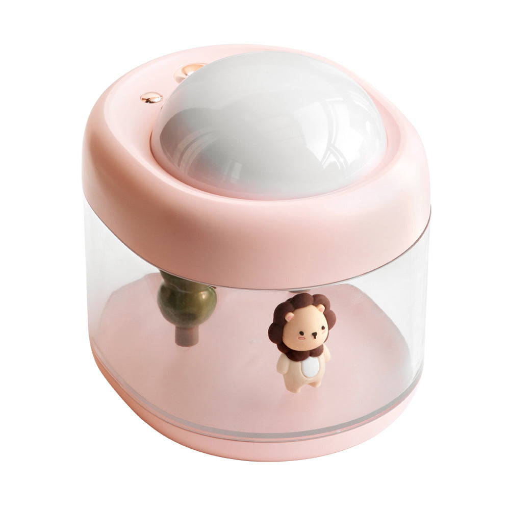 Enchanted Pet Projection Humidifier: Mini Magic in Every Breath