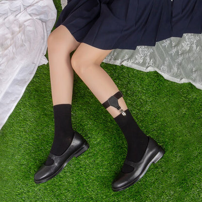 Agent Dark Girl Socks + Belt