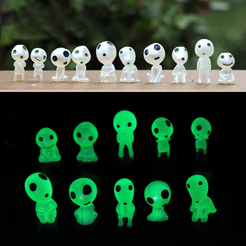 Kodama - Princess Mononoke - Glow in the Dark Figurines
