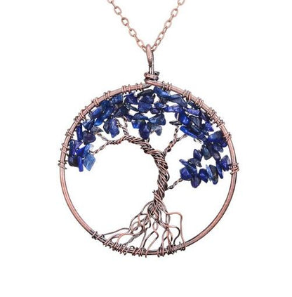 Tree of Life - Healing Crystal Necklace