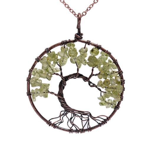 Tree of Life - Healing Crystal Necklace