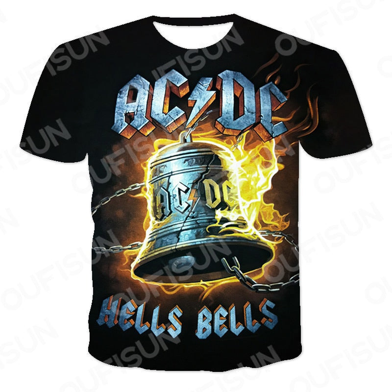 Voltage Vibes AC/DC Tee Pop
