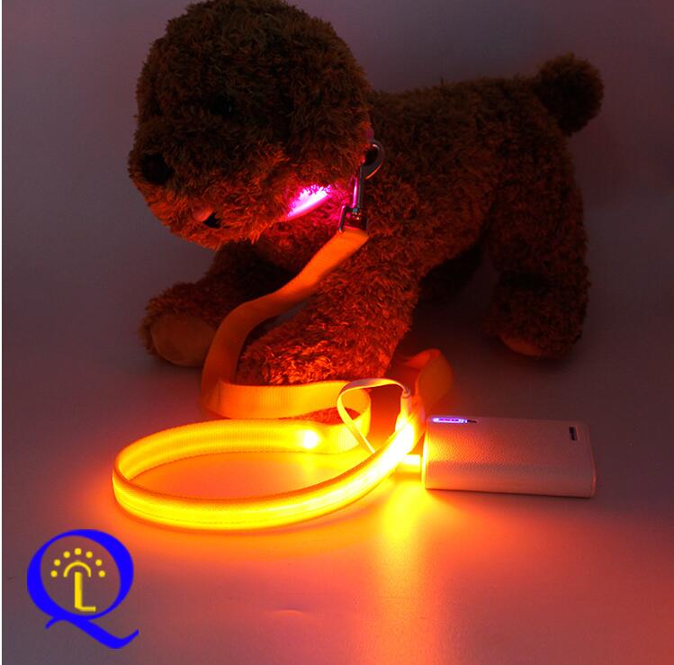 Multi-Color LED Pet Leash